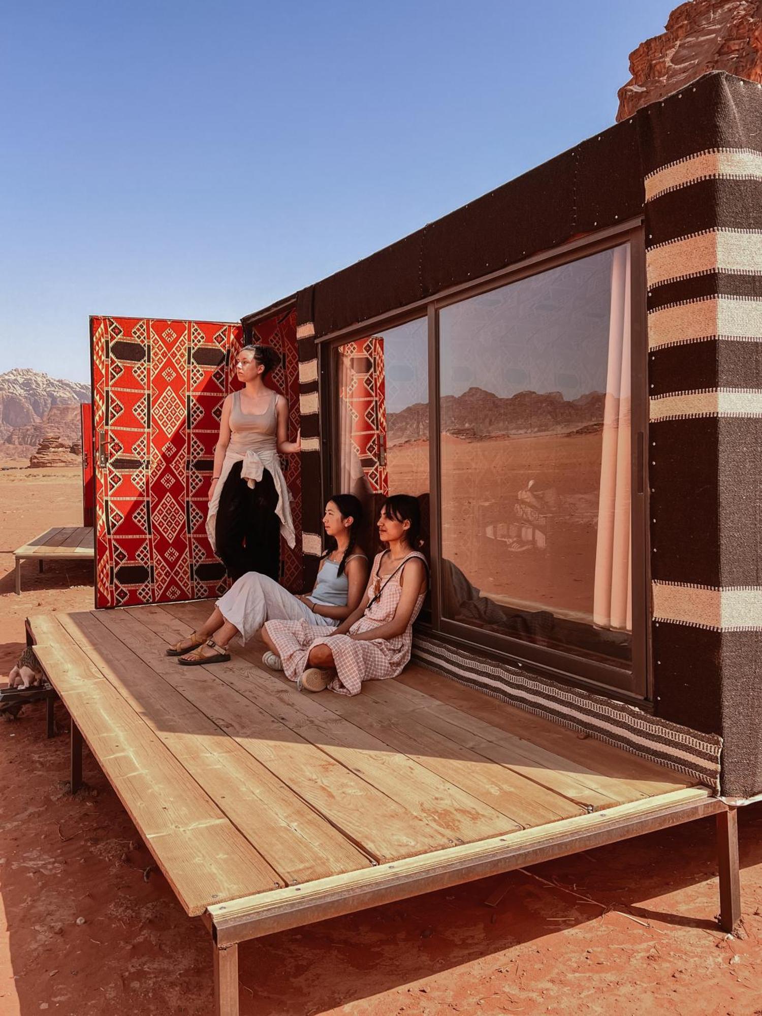 Desert Bird Camp Wadi Rum Eksteriør billede