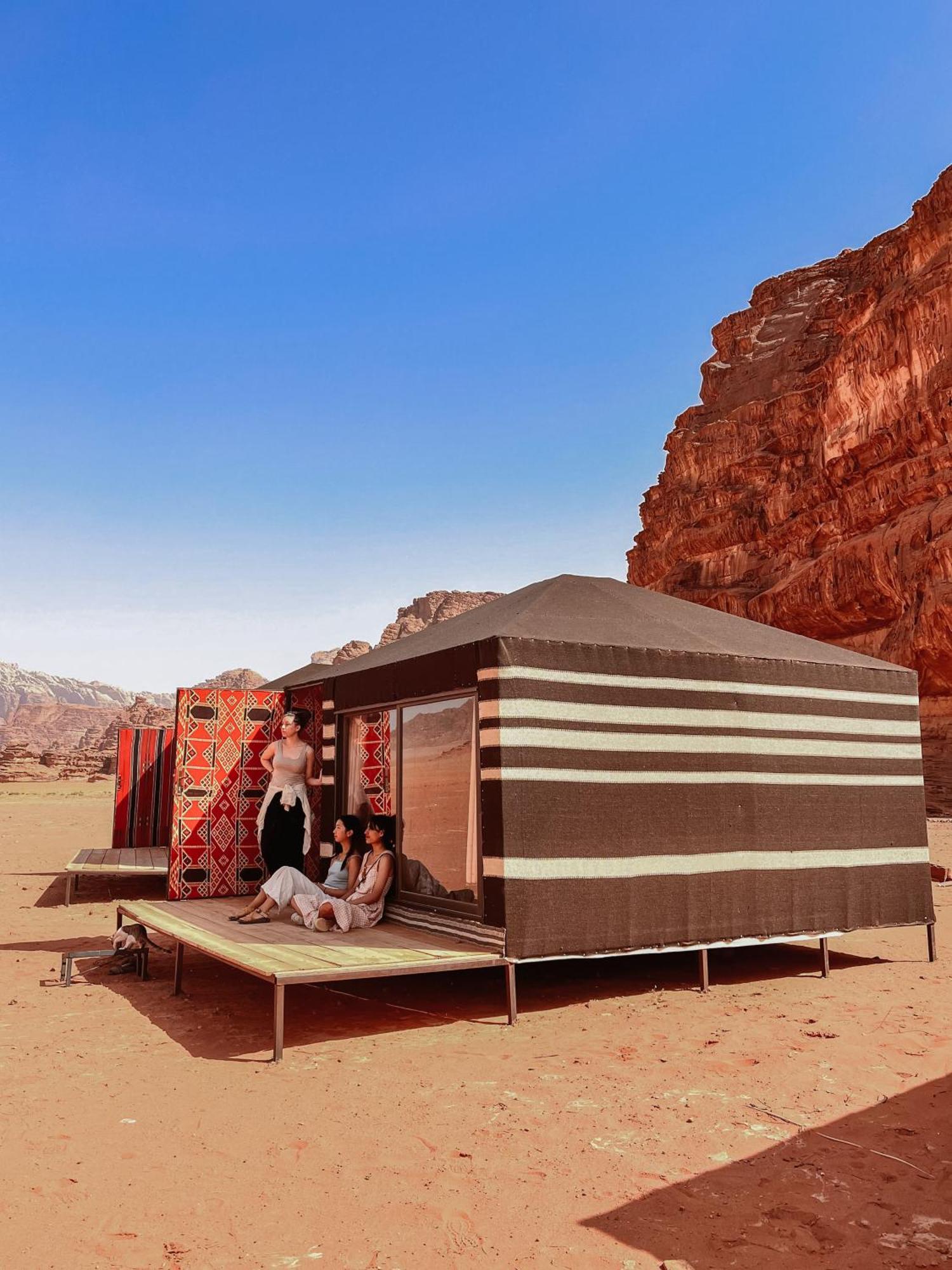 Desert Bird Camp Wadi Rum Eksteriør billede